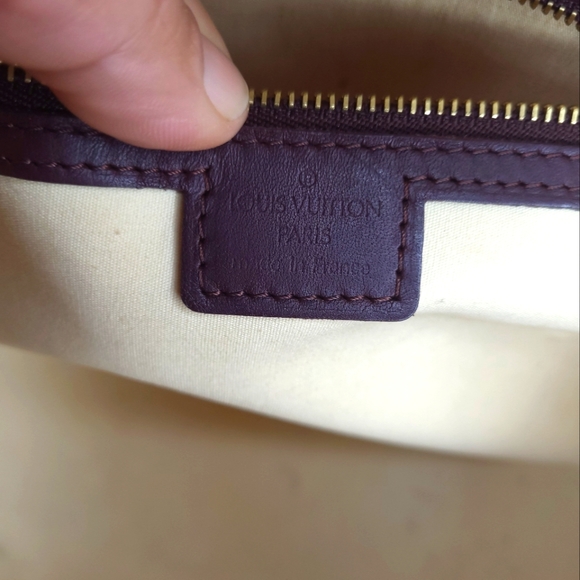 Louis Vuitton Denim Min Lin Josephine GM Bordeaux Monogram, Red - Picture 11 of 11